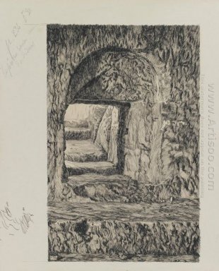 A Rodada de pedra visto do Interior 1889