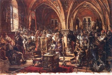 De Eerste Sejm Opnemen Van Wetten Een D 1182 1888