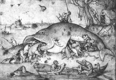 Peixes grandes comem peixes pequenos 1556