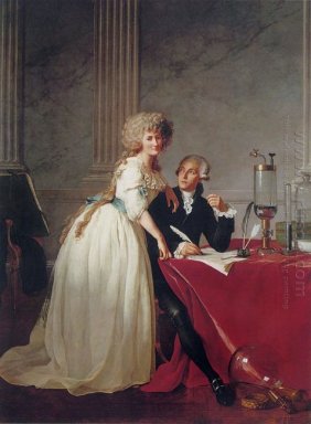 Portrait d\'Antoine Laurent Lavoisier et Marie Anne