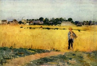 В The Wheatfield На Gennevilliers 1875