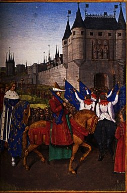 La llegada de Charles V 1337 80 En Paris 28th mayo 1364