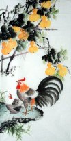 Тыква-Курица - китайской живописи