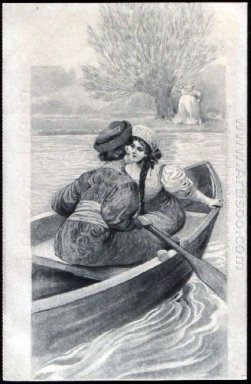 Couple dans le bateau