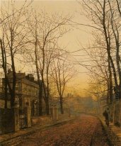 Een herfst Idylle 1885