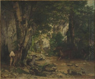 Shelter di cervi A Plaisir Fontaine Creek 1866