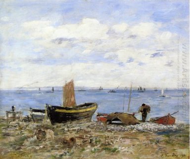 Shore A Sainte Adresse Bassa Marea 1894