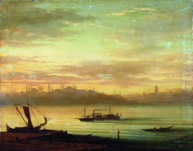 Uitzicht op de Bosporus 1864