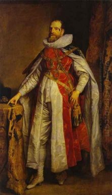 retrato de Henry Danvers conde de Danby como caballero de la ord