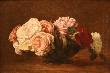 Roses In A Bowl 1883