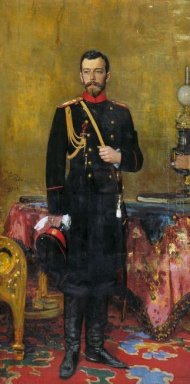 Retrato de Nicolás II, el último emperador de Rusia 1895