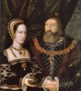 Prinses Mary Tudor en Charles Brandon, hertog van Suffolk