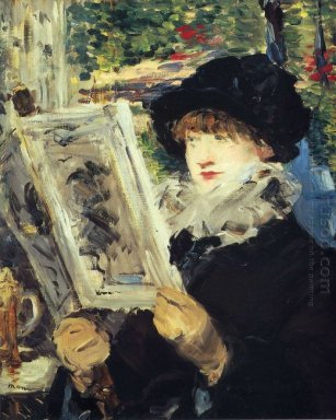 kvinna läsning