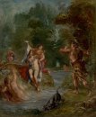 The Summer Diana Surprised By Actaeon 1863