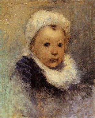 retrato de un niño Aline Gauguin