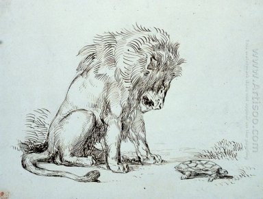 Lion en Schildpad 1835