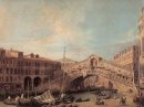 grand canal du pont du Rialto du sud 1727
