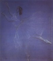 Anna Pavlova en el ballet Sylphyde 1909