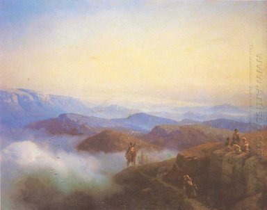Faixa do Cáucaso Montanhas 1869