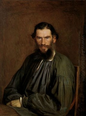 Portret van Leo Tolstoj 1873