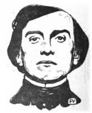 Portret van Frans schrijver Henry Bataille 1898!