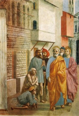 St Peter guarire i malati con la sua ombra 1425