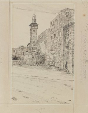 Site Of The Antonia Tower 1889