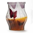 Kupu-kupu Glass Vase Berbicara