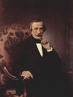 Porträt von Massimo D Azeglio 1860