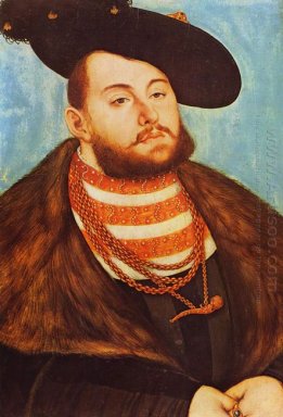 Portrait Of Johann Friedrich Pemilih Of Saxony 1531