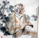 Tiger - Peinture chinoise