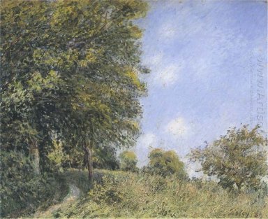 Juli am Nachmittag in der Nähe des Waldes 1887