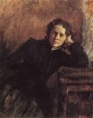 Oleh Jendela Portrait Of Olga Trubnikova 1885