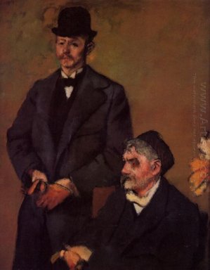 Henri Rouart et son fils Alexis
