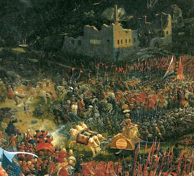 La battaglia di Isso frammento 1529 2
