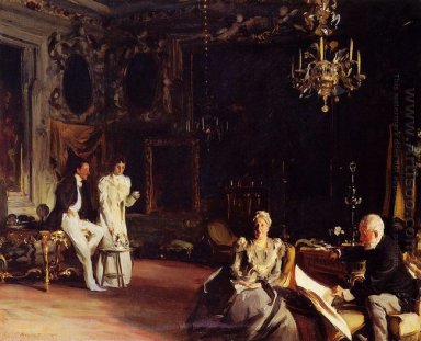 Un interior en Venecia 1899