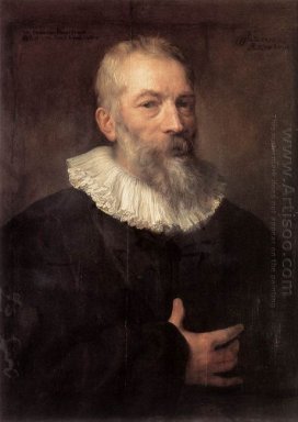 porträtt av konstnären mård Pepijn