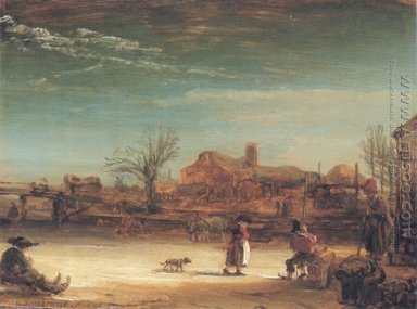 Paysage d\'hiver 1646