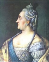 Porträtt av Katarina II den Stora