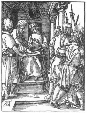 Pilate se lavant les mains 1511