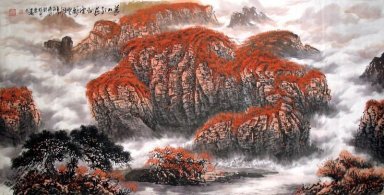 Горы - китайской живописи