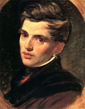Portret van Alexander Bruloff 1827