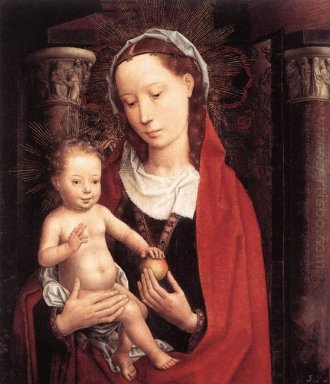 Standing Virgin e criança