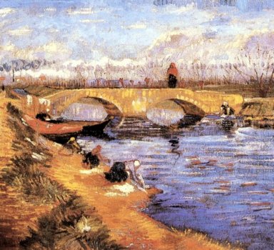 Le pont sur le canal Gleize Vigneyret 1888