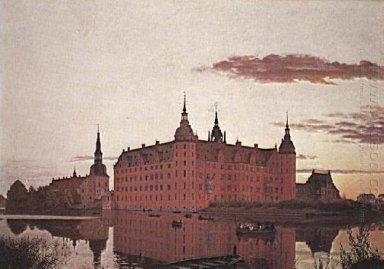 Frederiksborg Palace in the Evening Light