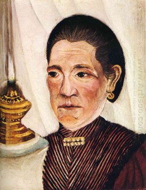 Retrato do artista Josephine S segunda esposa 1903