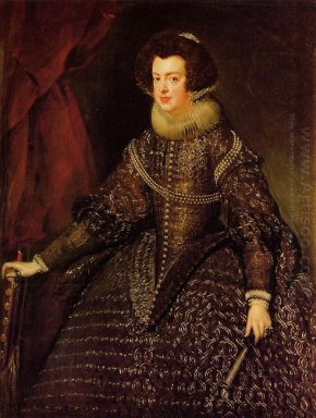Drottning Isabella av Spanien fru Filip IV 1632