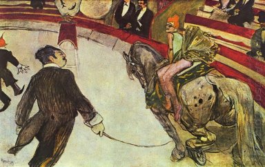 På cirkusen Fernando Rider 1888