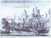 Batalla de Gangut 27 de junio 1714