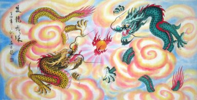 Dragon - pintura china